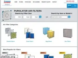 Sites similar to purolatorairfilters.com