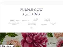 Sites similar to purplecowquilting.com