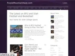 Sites similar to purplemountainhaze.com