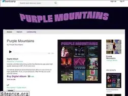 Sites similar to purplemountains.bandcamp.com