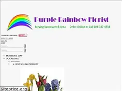 Sites similar to purplerainbowflorist.com