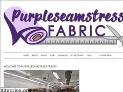 Sites similar to purpleseamstressfabric.com