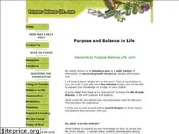 Sites similar to purposebalancelife.com