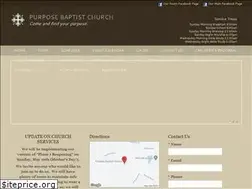 Sites similar to purposechurch.net