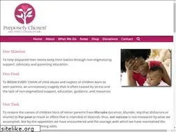 Sites similar to purposelychosen.com