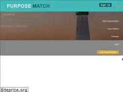 Sites similar to purposematch.com