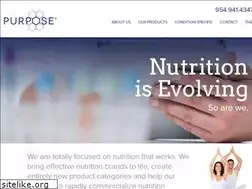 Sites similar to purposenutrition.com