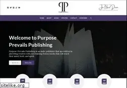 Sites similar to purposeprevailspublishing.com
