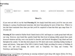 Sites similar to pursuingjc.bandzoogle.com