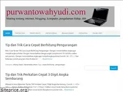 Sites similar to purwantowahyudi.com