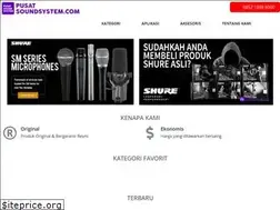Sites similar to pusatsoundsystem.com