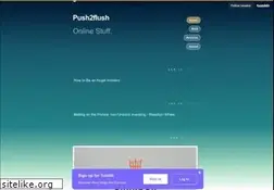 Sites similar to push2flush.net