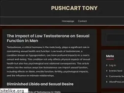 Sites similar to pushcarttony.com