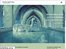 Sites similar to pushfestival.se