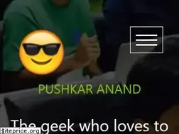 Sites similar to pushkaranand.me