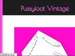 Sites similar to pussyfootvintage.com