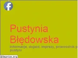 Sites similar to pustyniabledowska.pl