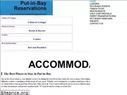 Sites similar to putinbayreservations.com