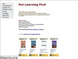 Sites similar to putlearningfirst.com