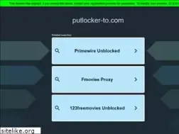 Sites similar to putlocker-to.com