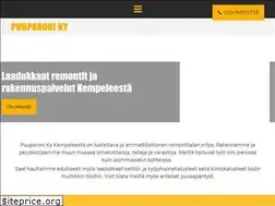 Sites similar to puuparoni.fi