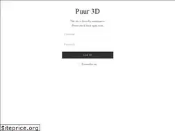 Sites similar to puur3d.com