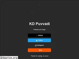 Sites similar to puvvadi.me
