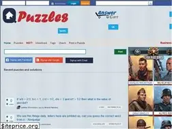 Sites similar to puzzle.queryhome.com