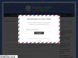 Sites similar to puzzlepageanswers.com