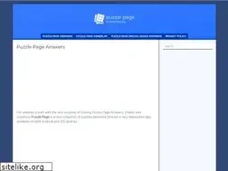 Sites similar to puzzlepageanswers.org