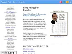 Sites similar to puzzles-to-print.com