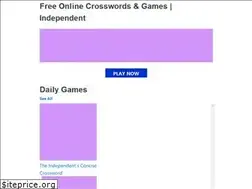 Sites similar to puzzles.independent.co.uk