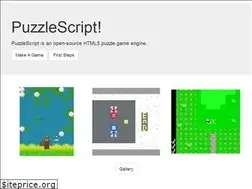 Sites similar to puzzlescript.net