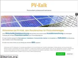 Sites similar to pv-kalkulation.de