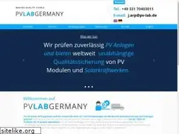 Sites similar to pv-lab.de