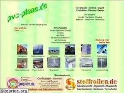 Sites similar to pvc-plane.de