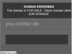 Sites similar to pvc-rolltor.de