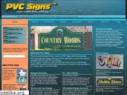Sites similar to pvcsigns.com