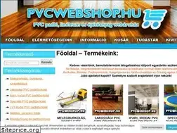 Sites similar to pvcwebshop.hu
