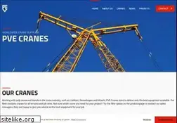 Sites similar to pvecranes.com