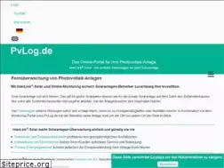 Sites similar to pvlog.de