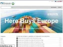 Sites similar to pvshop.eu