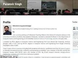 Sites similar to pvsingh.com