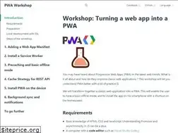 Sites similar to pwa-workshop.js.org