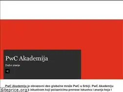 Sites similar to pwcacademy.rs