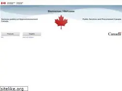 Sites similar to pwgsc-tpsgc.gc.ca