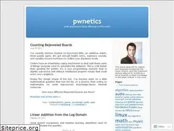 Sites similar to pwnetics.wordpress.com
