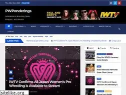 Sites similar to pwponderings.com