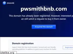 Sites similar to pwsmithbnb.com