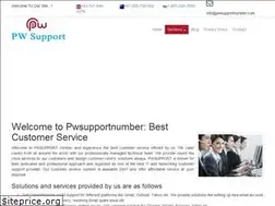 Sites similar to pwsupportnumber.com